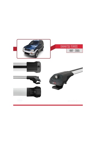Daihatsu Terios J100 1997-2005 Arası İle Uyumlu Ace-1 Ara Atkı