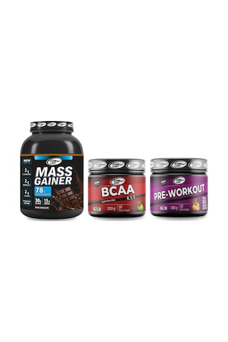 Mass Gainer 2000g - Bcaa 300gyeşil Elma Aromalı - Pre-workout Aromalı Mass Gainer 2000g - Bcaa 300gyeşil Elma Aromalı - Pre-workout Aromalı
