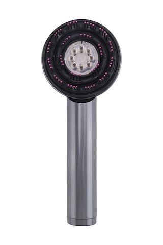 Xurunkeji Mod Elektrikli Masaj Tarağı Taşınabilir Kızılötesi Terapi Tarağı Başlardaki Saç Folikülleri Esans Yağı Aplikatörü, Gri