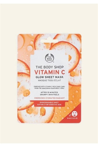 The Body Shop Vitamin C Kağıt Yüz Maskesi Tek Kullanımlık