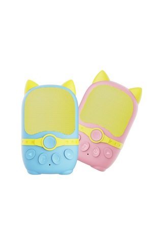 Jokmae 4 Yaş+ Çocuklar İçin Müzikli Çift Yönlü İletişim Cihazı Pembe+mavi - 500-1000m Mesafe, Bluetooth Hoparlör, 10 Saat Konuşma