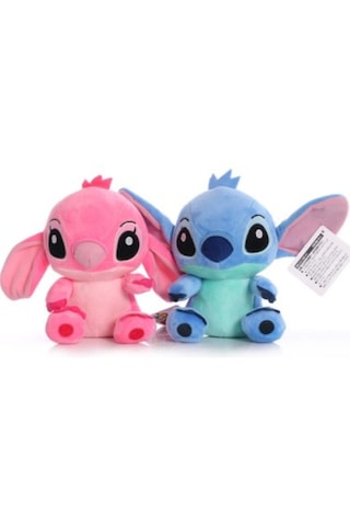 Lilo Ve Stitch Peluş Sevimli Oyuncak 35 Cm Çok Renkli