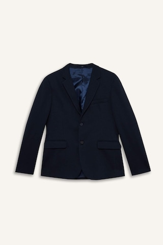 Defacto Slim Fit Dar Kesim Blazer Ceket F7690ax25aunv64 Lacivert