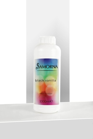 Black Vanilla Oda Kokusu Yedek Dolum Şişesi 1000 Ml Vanilya-tarçın