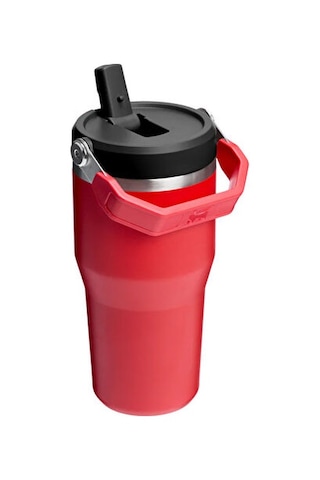 Stanley The Iceflow Flip Straw 2.0 Tumbler 0.60l Pipetli Termos 10-13425-0131 Kırmızı
