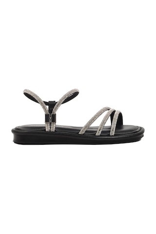 Pierre Cardin Pc-5100 Siyah Kadın Sandalet 001