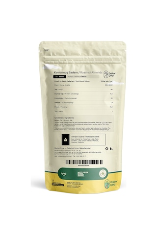 Online Çiftçi Kavrulmuş Badem 400 G