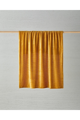 English Home Cozy Oasis Supersoft Tv Battaniye 120x160 Cm Sarı