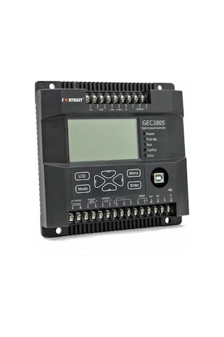 Fortrust Dizel Jeneratör Hız Kontrol Cihazı Dc12v/24v Dijital Governor Lcd Ekran