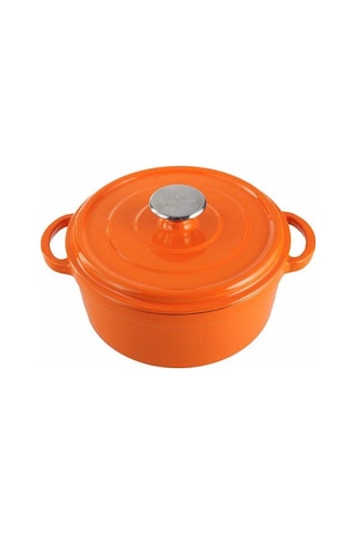 Porland Sapore Turuncu Derin Döküm Tencere 24 Cm 04fst002570