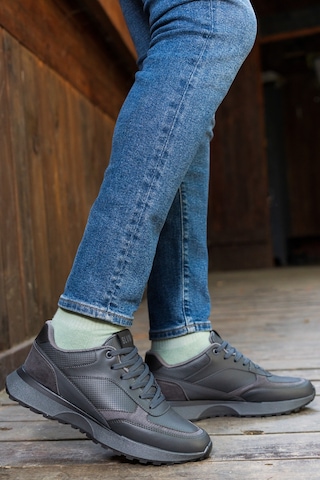 Salvano Tıny 3pr Füme Erkek Spor Ayakkabı 000000000101487064 Gri