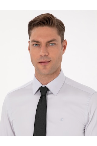 Pierre Cardin Erkek Gri Gömlek Basic 50315407-vr024 Gri