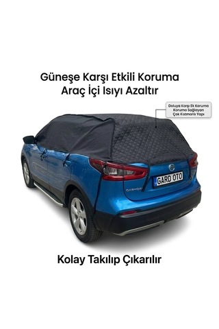 Gard Oto Universal Suv Araç Brandası Su Geçirmez Siyah