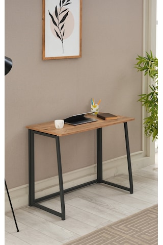 Arpelia Tek Kanatlı Katlanır Masa 100x50x75 Siyah