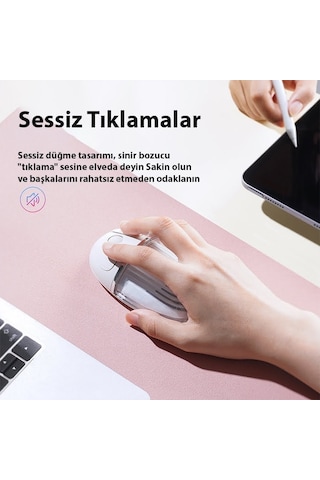 Dux Ducis CM Series Kablosuz Bluetooth Şeffaf Mouse