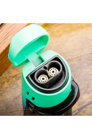 Lubinski Lion Çift Torch Puro Çakmağı Green Ice Lb-185