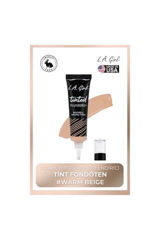 Tinted Foundation - Doğal Bitişli Ve Nemlendirici Tint Fondöten Warm Beige - Glm756 003 Ivory Nude