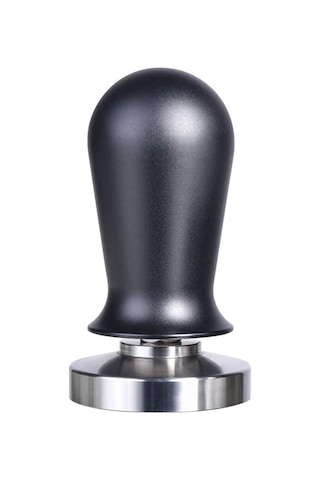 Youmex 51mm Gümüş Siyah 304 Paslanmaz Çelik Kahve Tamper - Sağlıklı, Dayanıklı Ve Kaliteli Basınçlı Kompaktör Siyah