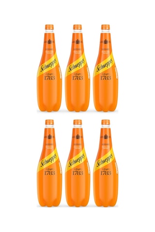 Schweppes Mandalina Aromalı Gazlı İçecek 6 x 1 L
