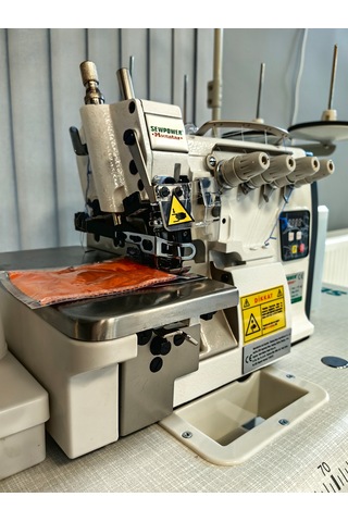 Mekanik Overlok Dikiş Makinesi 3-4 İplik / Sp-700d-4 Beyaz