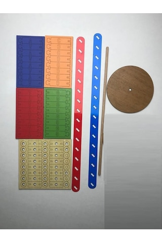 Modeli Eğitici Ahşap Seti 30cm