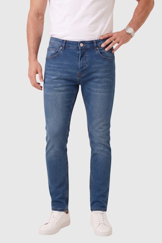 Rizzup Erkek Slim Fit Dar Kesim Likralı Lacivert Kot Pantolon Dar Paça İnce Esnek Jean 2608306