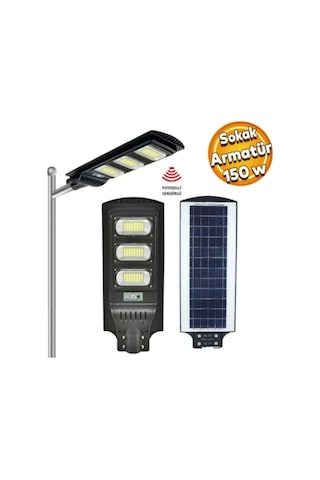 Voltek 150w Solar Led Sokak Armatürü 6500k - Vssl15065