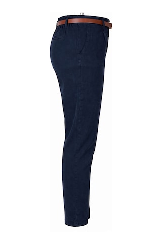 Trender Kemerli Lacivert Kadın Pantolon 5335
