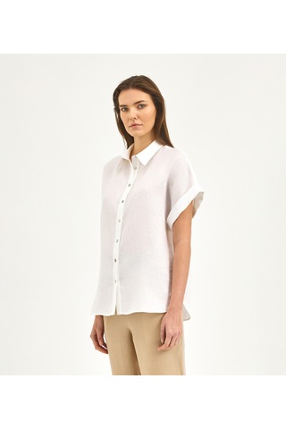 Karaca Kadın Comfort Fıt Gömlek-beyaz 12.25s.04.029 Beyaz