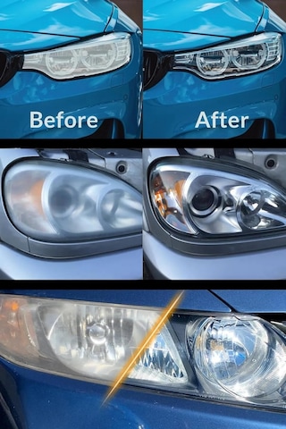 Tulpar Buharlı Far Temizleme Far Parlatma Avantajlı Set Paket Headlight Cleaner Kıt Diğer