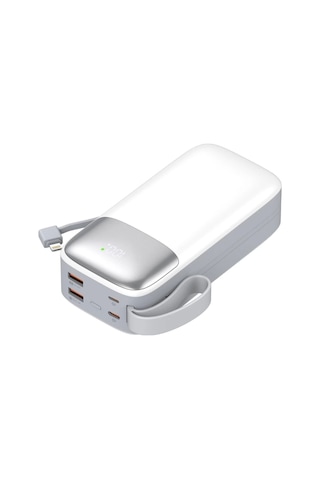 Sword SW-30PO3 30000 mAh 22.5W Powerbank Beyaz