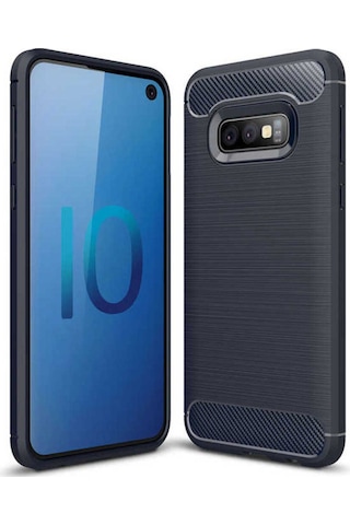 Galaxy S10e Kılıf Zore Room Silikon Kapak Lacivert