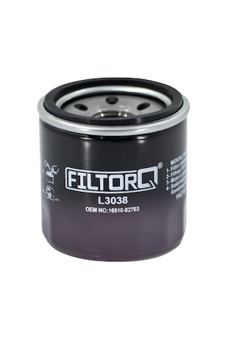 L3038 Suzuki Swift 1.0-1.3 Benzinli 1983-1996 Filtorq Yağ Filtres L3038 Suzuki Swift 1.0-1.3 Benzinli 1983-1996 Filtorq Yağ Filtres