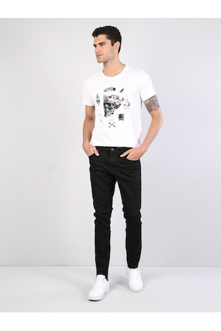 Colin's 041 Danny Düşük Bel Dar Paça Slim Fit Siyah Erkek Jean Pantolon CL1031097_q1.v1_DN06270