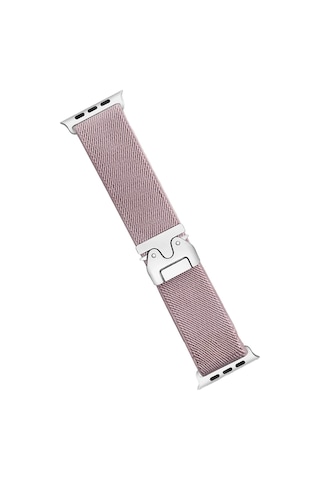 Apple Uyumlu Watch 42mm Forest Kumaş Kordon Saat Değildir - Lila,