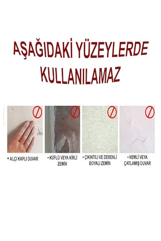 Mini Çift Taraflı Bant Seti 60 Parça İz Bırakmaz Güçlü Şeffaf Yapıştırıcı Montaj Bandı 1x4.5