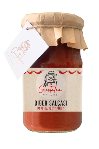 Gustolea Nature Ev Yapımı Güneşte Kurutulmuş Biber Salçası 1 KG