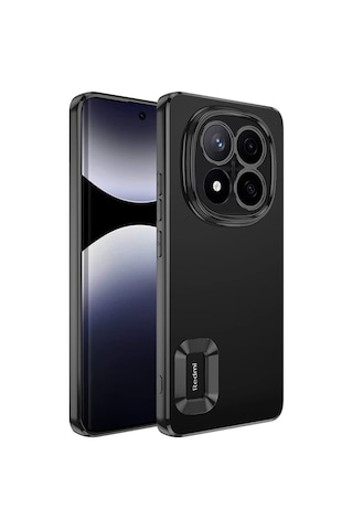 Xiaomi Redmi Note 14 Pro 4g Kılıf + 9h Ekran Koruyucu Set Kamera Lens Korumalı Şeffaf Parlak Kenar L Çok Renkli