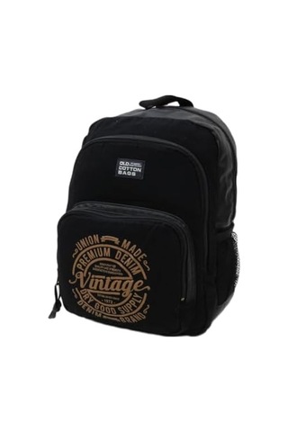 15mins Old Cotton Cargo 7184 Revilla Sırt Okul Günlük Seyahat 15 İnç Laptop Notebook Tablet Çantası Siyah Siyah 12 Gri