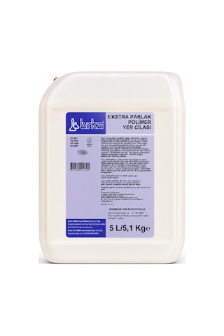 Birka Ekstra Parlak Polimer Yer Cilası 4 Adet X 5 Litre 4'lü Set