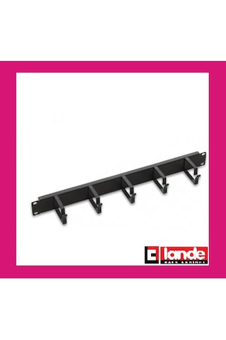 Lande 1U Kancalı Organizer Yatay - Siyah