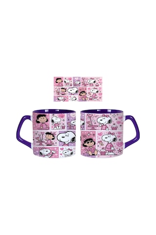 Snoopy Kupa Bardak Tek Adet 0439 Çok Renkli