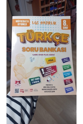 Game Over 8. Sınıf Türkçe Soru Bankası