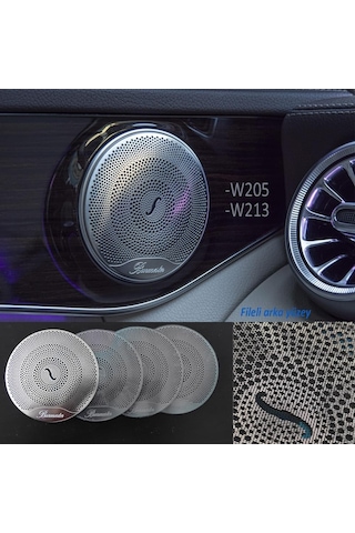 Mercedes Benz Burmester Hoparlör Kapak Seti 4 Parça W205 W213