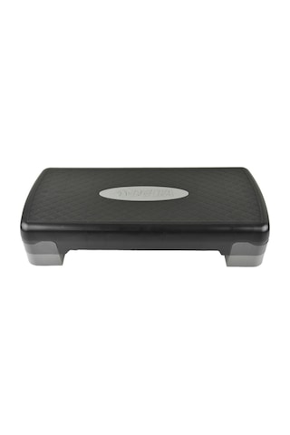 Step Tahtası - İki Kademeli Step & Fitness & Egzersiz Aleti-siyah-gri