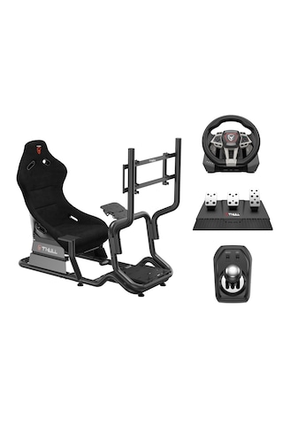 Thull Gaming Yarış Si Mülatörü Kokpi Ti Ve Di Reksi Yon Seti ...
