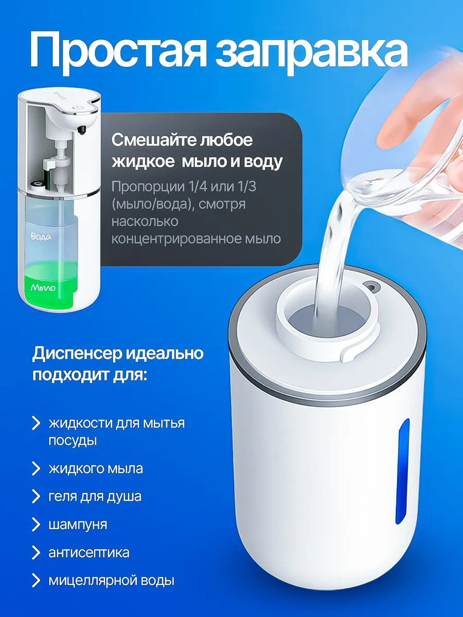 Olstore Dokunmatik Sabunu Dozlayıcı 461499861 Beyaz