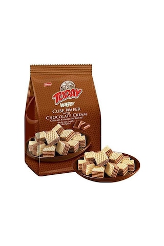Today Küp Gofret Çikolatalı 200Gr. (1 Paket)