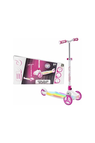 Evo Scooter 3tkr Işıklı Burst Max 50kg Beyaz
