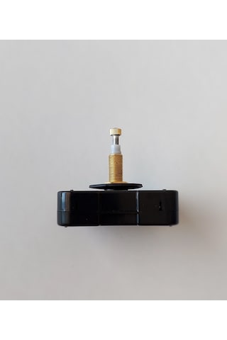 Büyük Duvar Saati Mekanizması 31 Mm Şaft Uzun Şaft Saat Motoru Altın